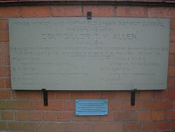 Replica of Foundation Stone